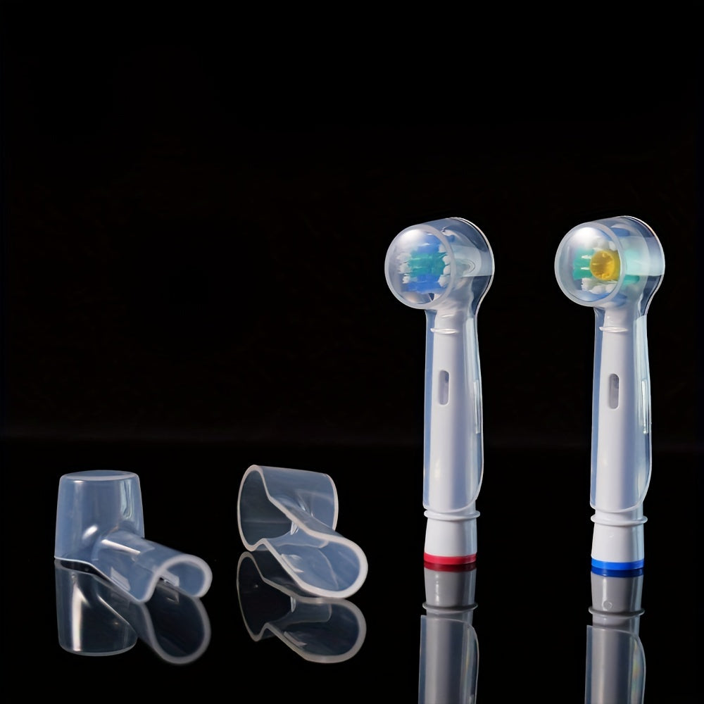 2 Pack Electric Toothbrush Head Covers Dustproof Protective Caps for Oral-B and More