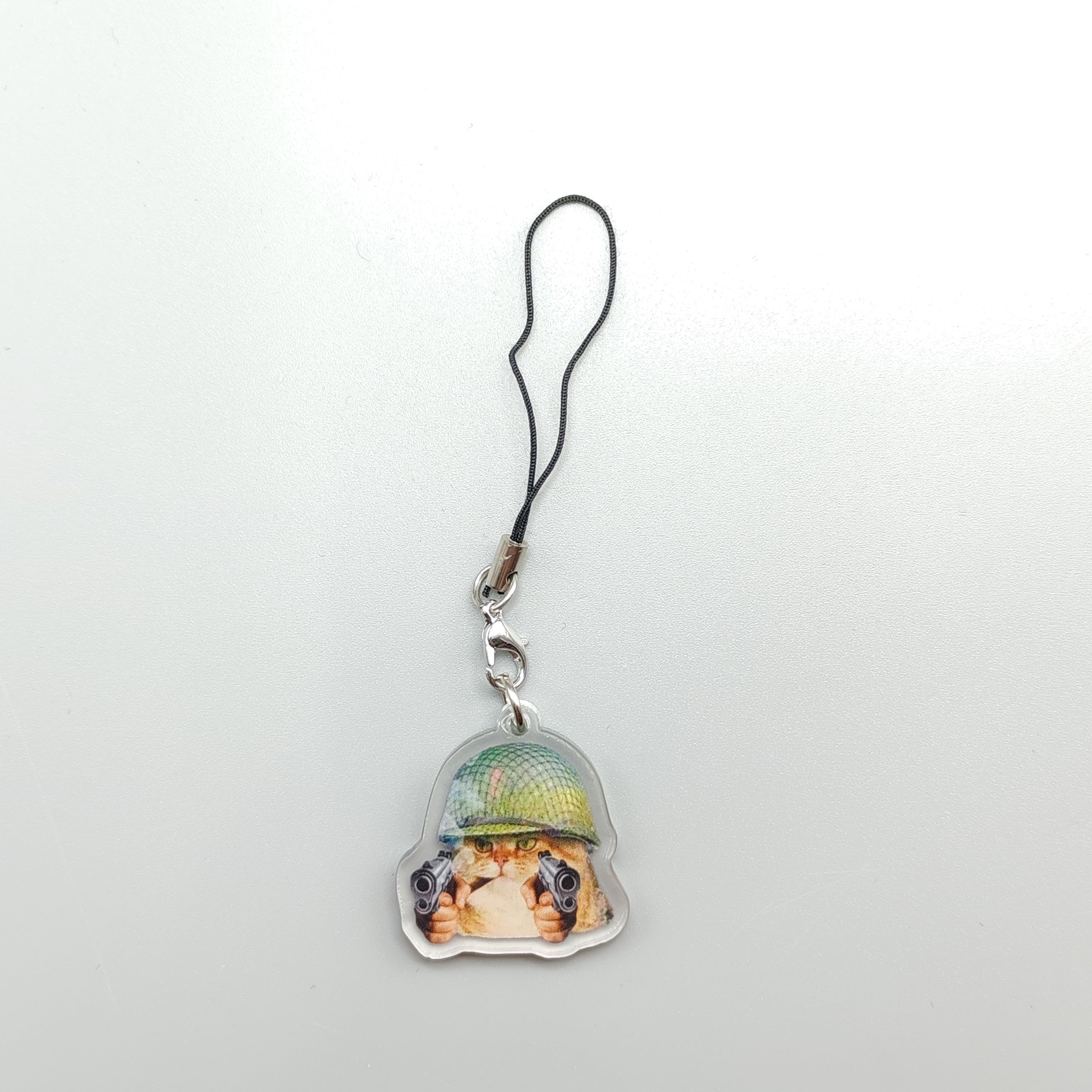 2D плоская кошка, собака, брелок, подвеска для мобильного телефона, автомобильный кулон, милый подарок