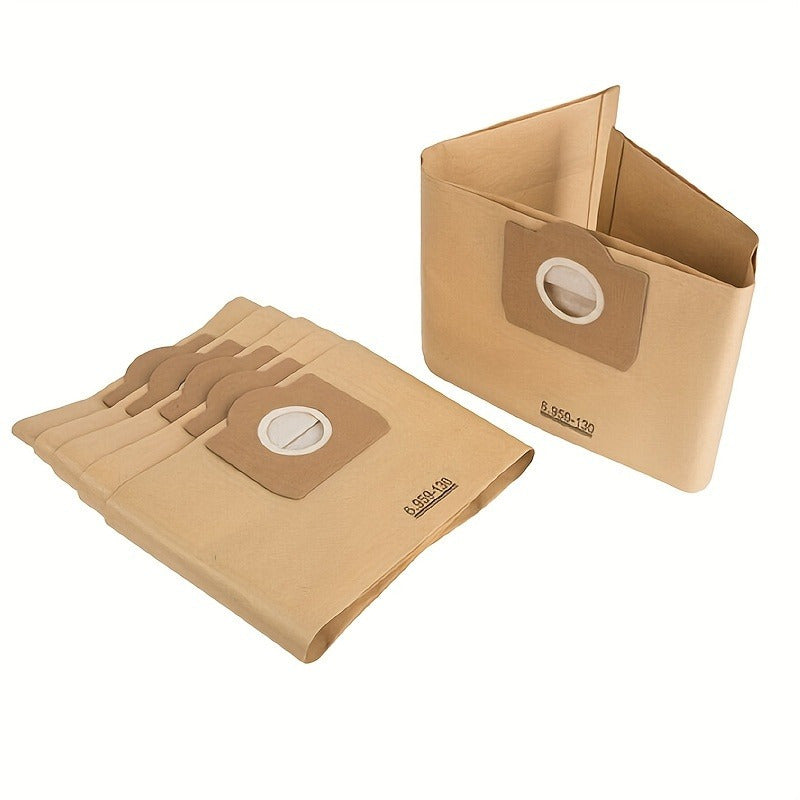 Pack of 10 Paper Vacuum Bags for Wet Dry Vacuums Floor Attachment Compatible with WD3 MV3