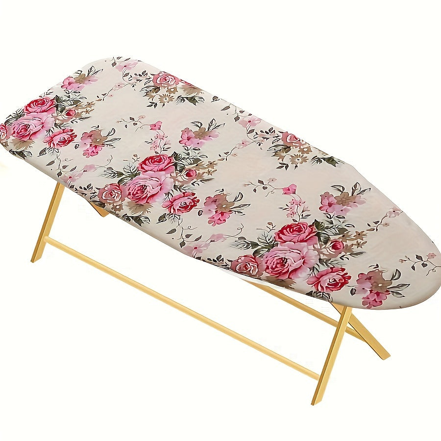 Tabla de planchar plegable con soporte para plancha pequeña y perchero, multicolor compacto, metal resistente, 26cm