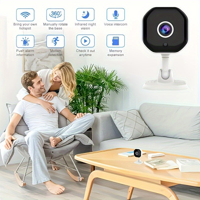 A3 Security Camera with Night Vision Wireless WiFi Remote Monitoring Two-Way Intercom Mobile Detection Alarm