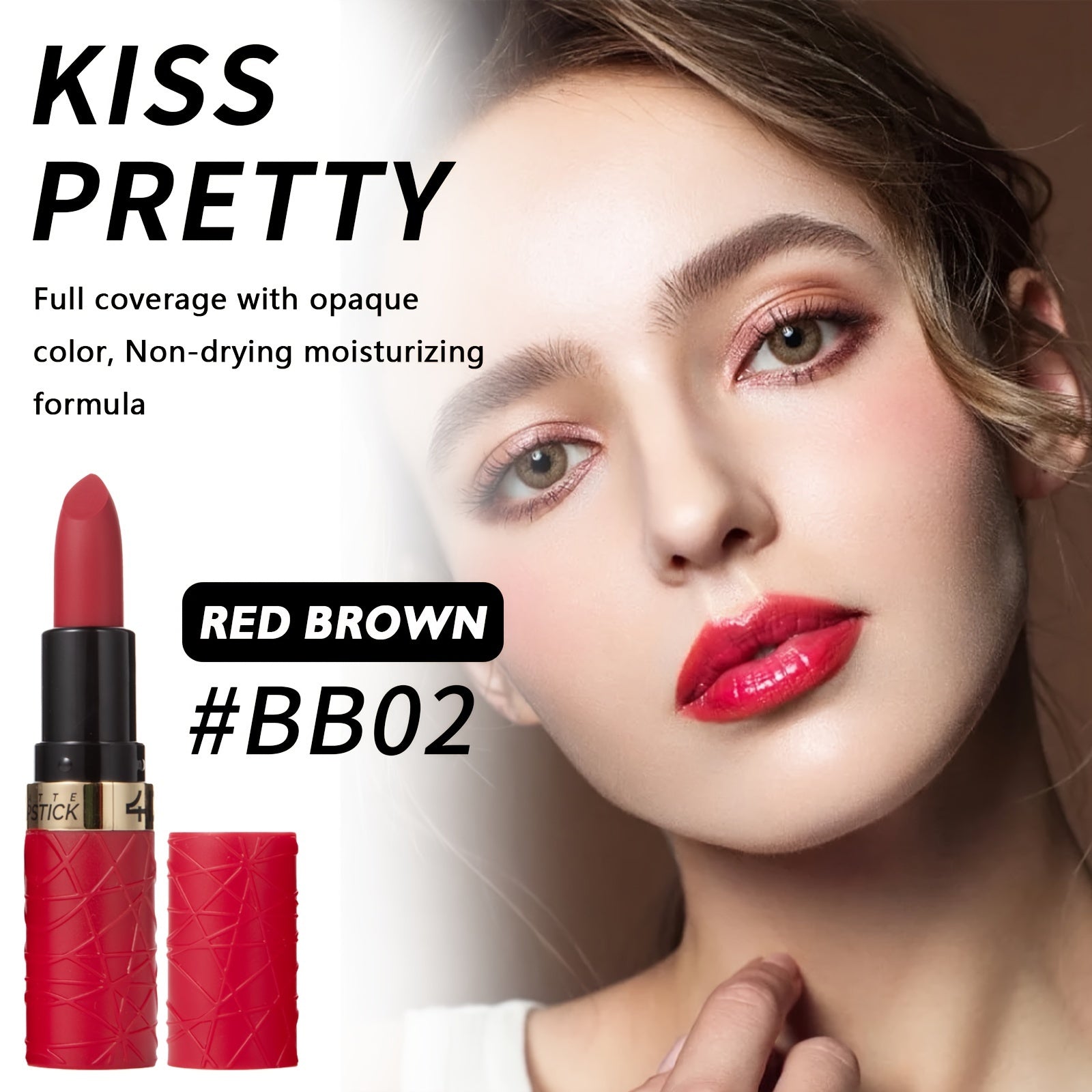 Set de gloss de labios mate a prueba de agua, 12 colores, de larga duración y sin transferencia