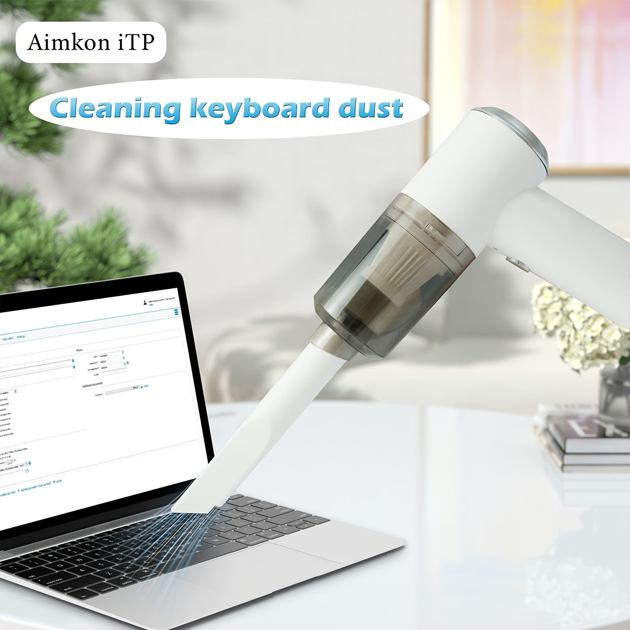 Handheld Wireless Car Vacuum Cleaner Mini Cordless Portable for Pet Hair and Desktop Cleaning