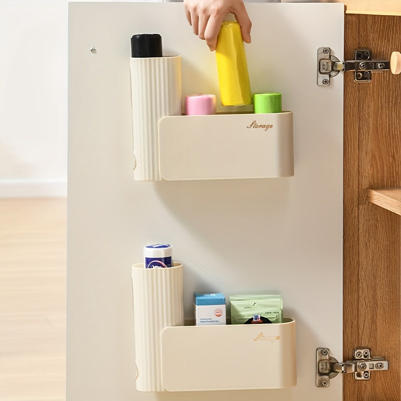 Plastik Xaltalarni Oson Tashkil Qiling - Samarali Oshxona Saqlash uchun Devorga O'rnatiladigan Axlat Xalta Tashkiliy