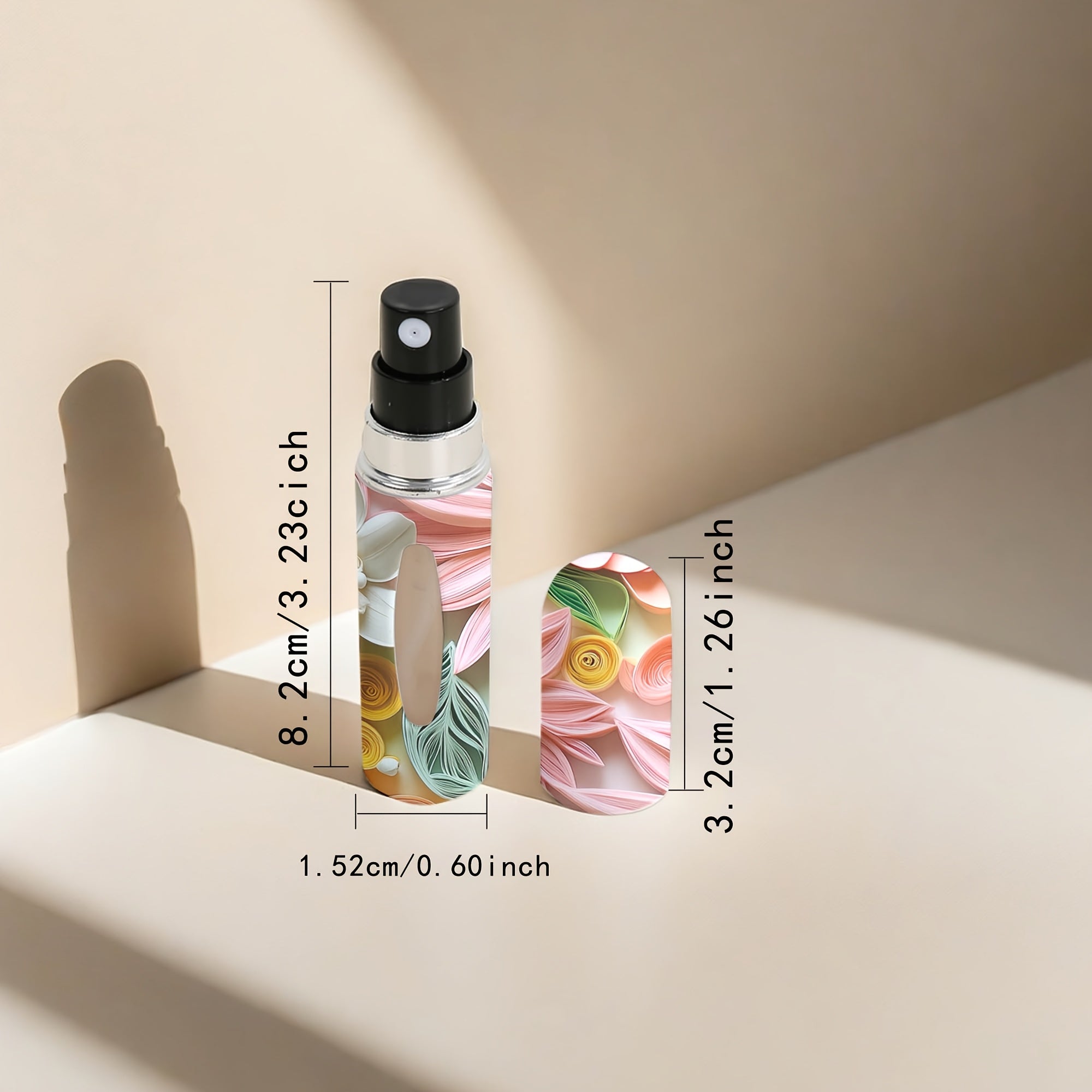 Unisex Refillable Plastic 5ml Perfume Spray Bottle Mini Travel Atomizer