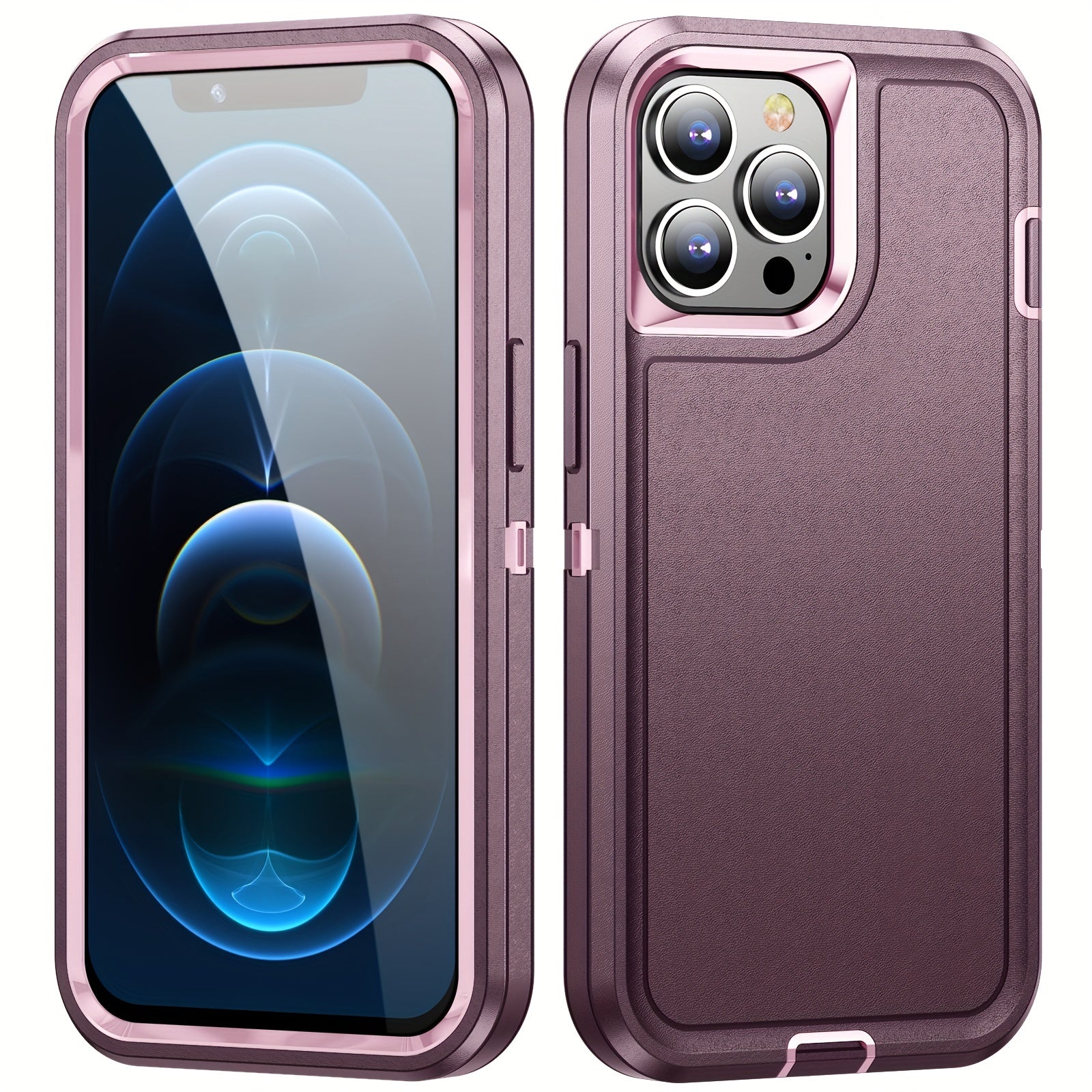 Shockproof TPU PC Phone Case for iPhone 14 13 12 8 with Air Cushion Protection