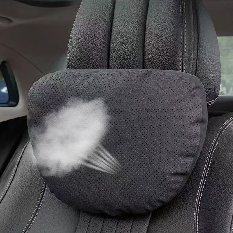 Car Neck Pillow Breathable Memory Foam Ergonomic Adjustable Travel Accessory
