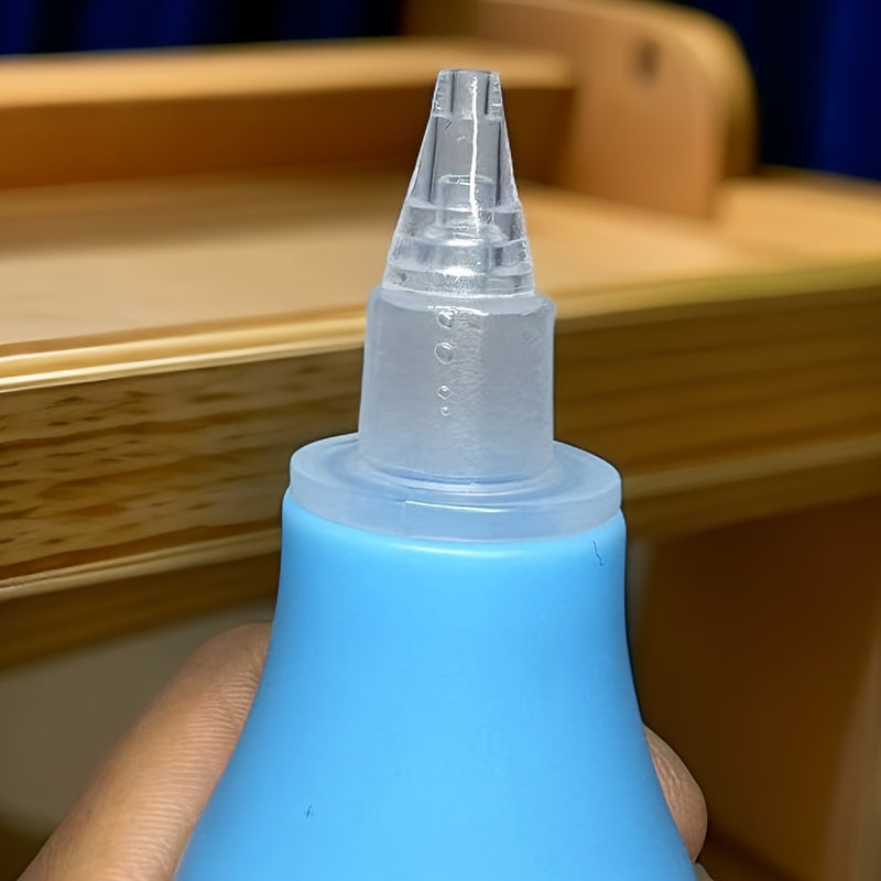 Yangi tug'ilganlar va chaqaloqlar uchun bolalar burun aspiratori, yumshoq uch, ehtiyotkorlik bilan yutish