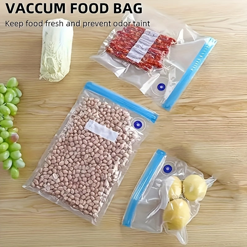 Vacuum Sealer Bags Set 30/50pcs Food Storage Large Medium Small Transparent PE