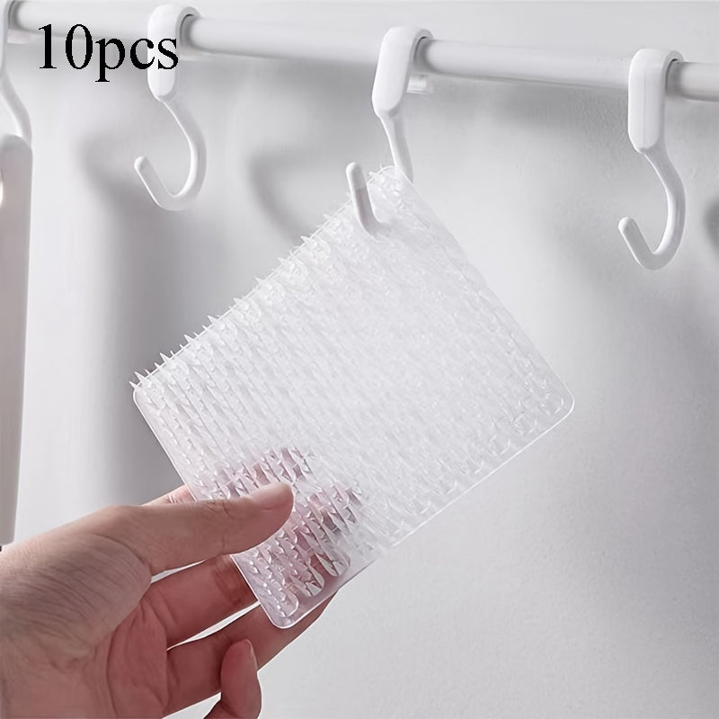 10 Pack Flexible Fruit and Vegetable Cleaning Brushes, Handheld Kitchen Tools