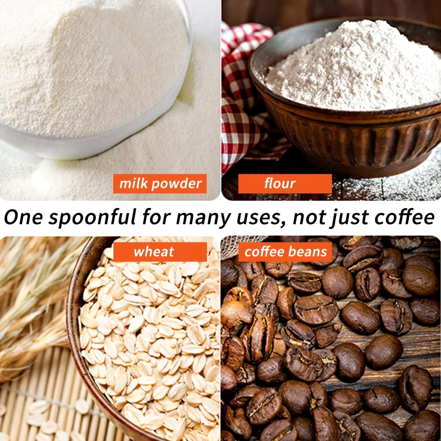 Stainless Steel Coffee Scoops Set with Multiple Measurements for Ground Coffee Tea and Powders