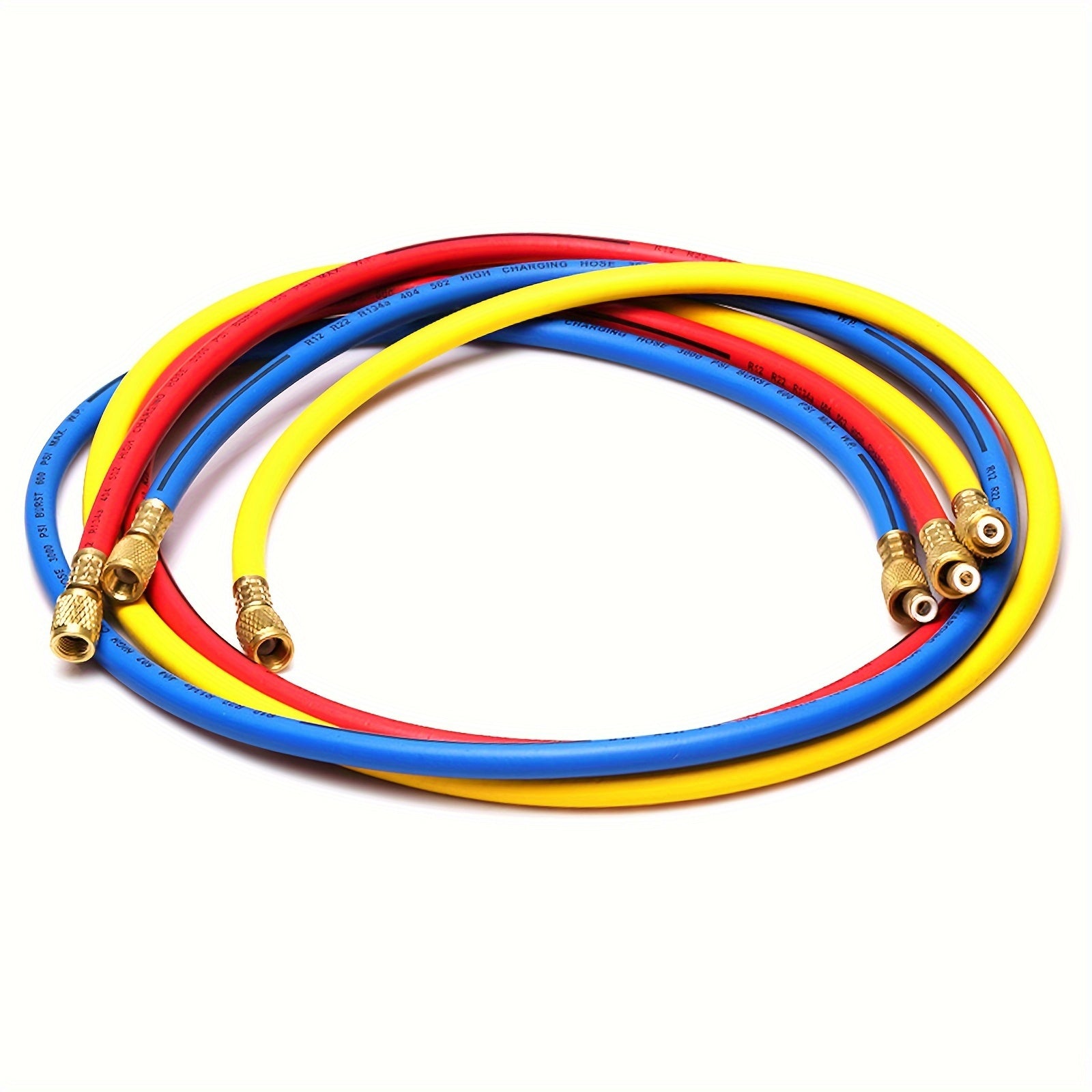 "Tri-Color Refrigerant Tubing for Air Conditioners - 1 dona, Mustahkam ABS materialidan tayyorlangan, Elektr energiyasi talab qilinmaydi, Salqin saqlash uchun zarur aksessuar"