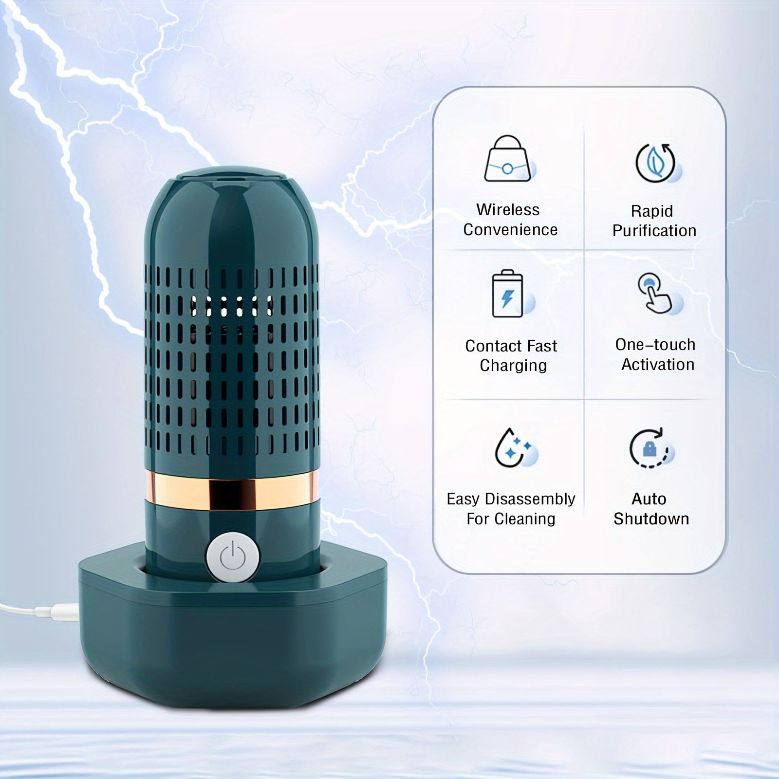 Kuchuk uchun simsiz meva va sabzavot tozalagichi, ko‘k