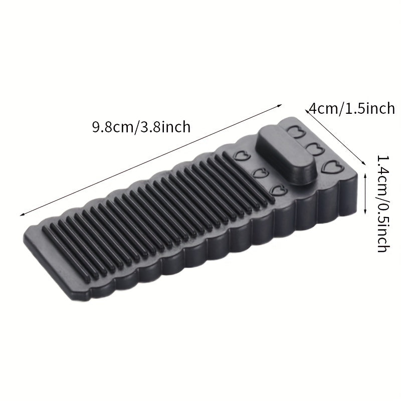 Silicone Windproof Door Stopper Anti-Pinch Household Safety Rubber Wedge