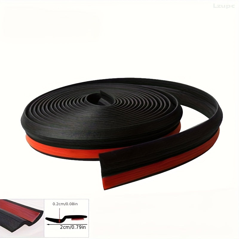 Car A-Pillar Sealing Strips Z-Shaped Sound Wind Dust Insulation Left Right