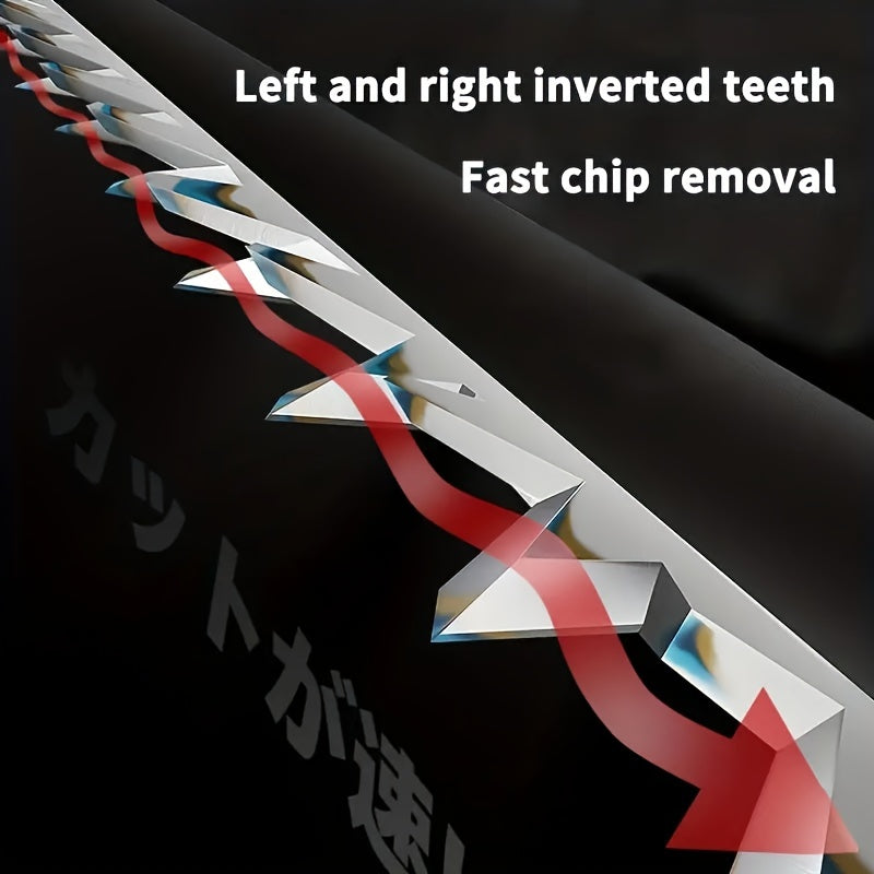 Manual Carbon Steel Hand Saw for Trees and Garden Pruning with Protective Case