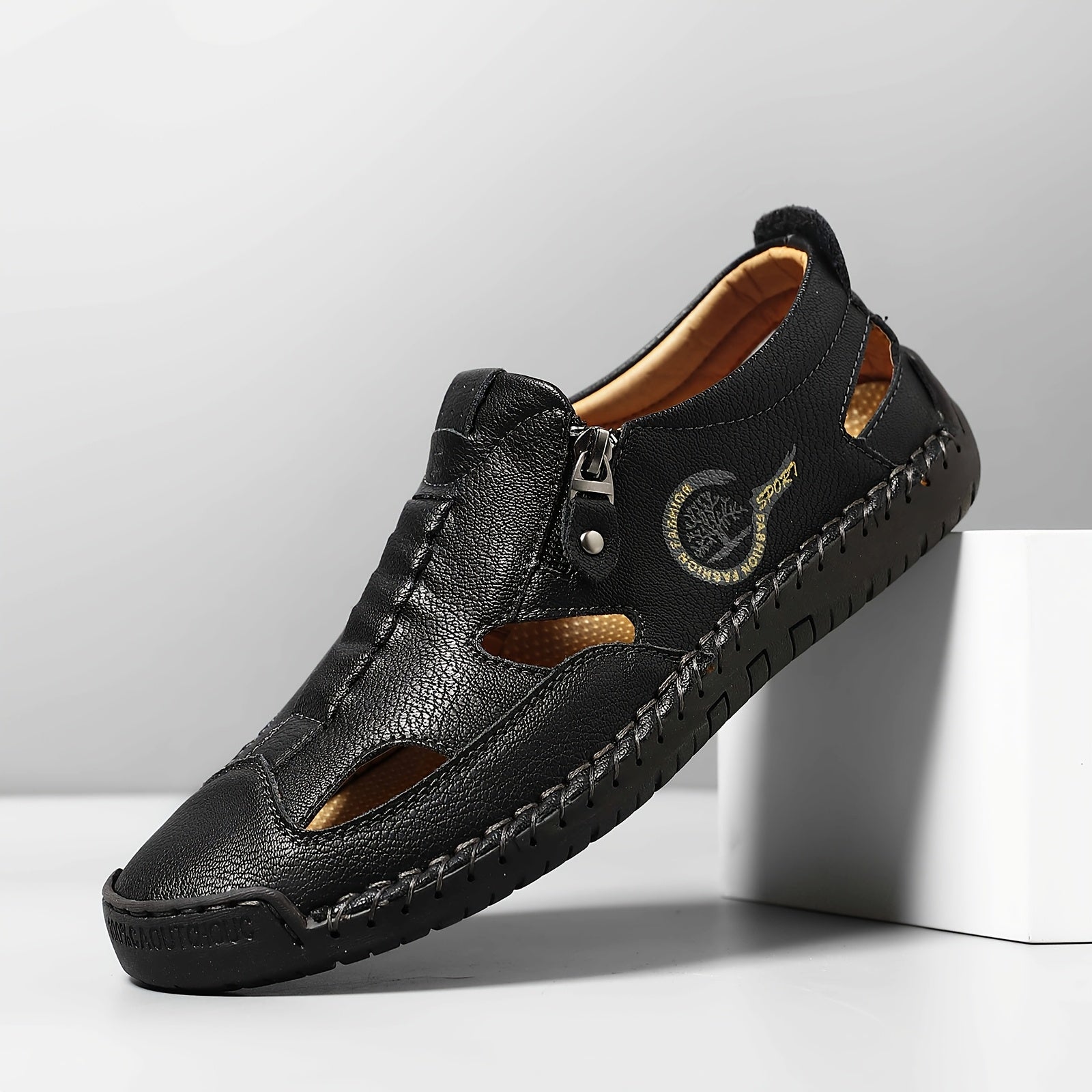 Men's Casual Sports Style Sandals Synthetic Rubber Sole Low Top