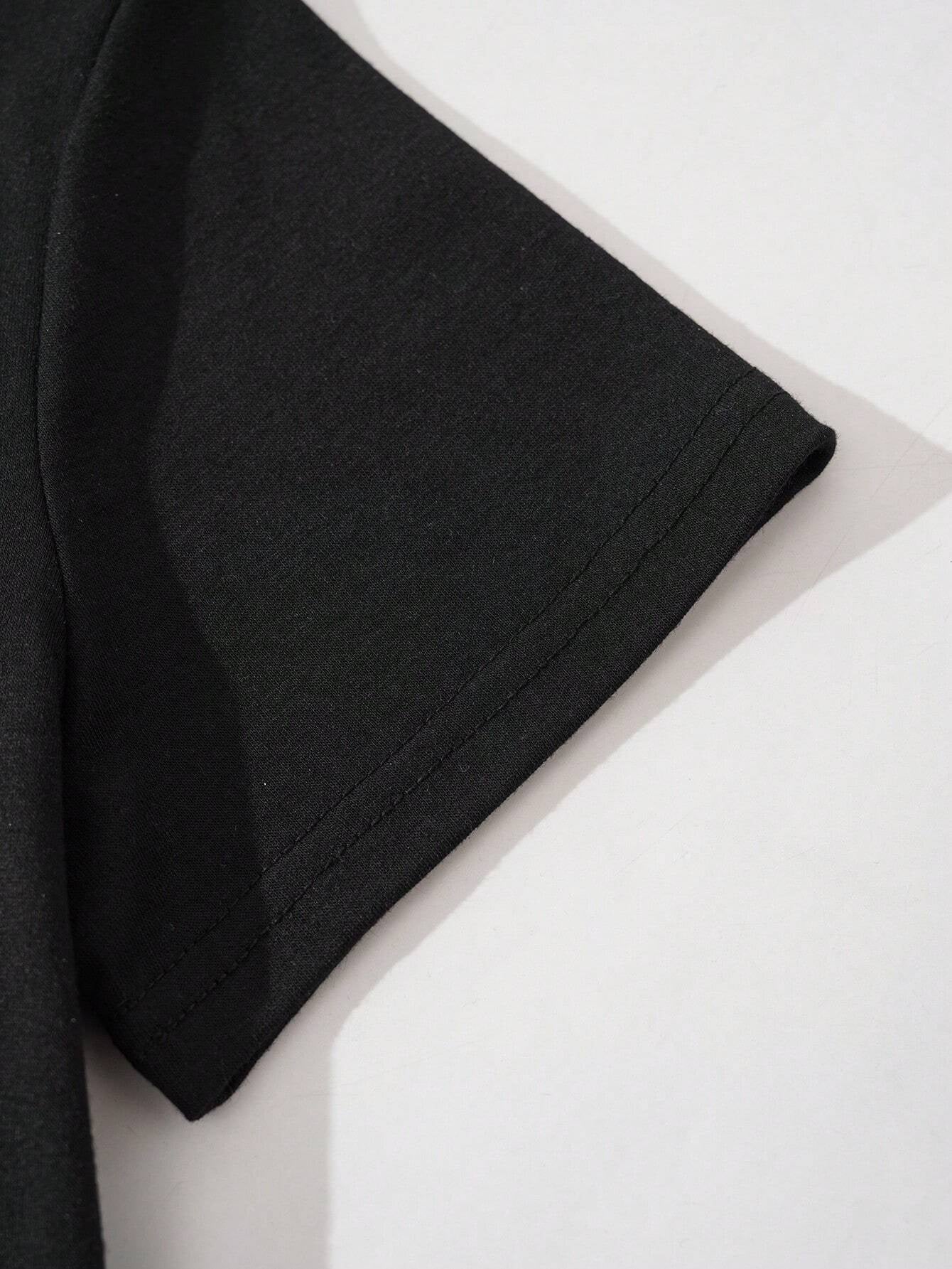 Ayollar uchun Bodycon T-shirt kiyi, elastik, nafas oladigan, qora, yupqa fit, kundalik