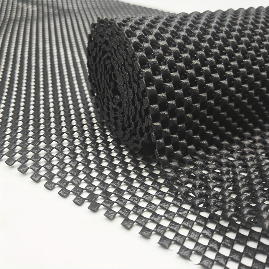 Silicone PVC Non-Slip Bath Rug Mat with Knit Fabric Durable Washable Floor Mat