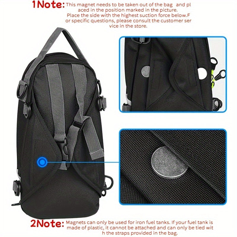 Motorcycle Fuel Bag Tank Phone Navigation Storage Small OilReservoir