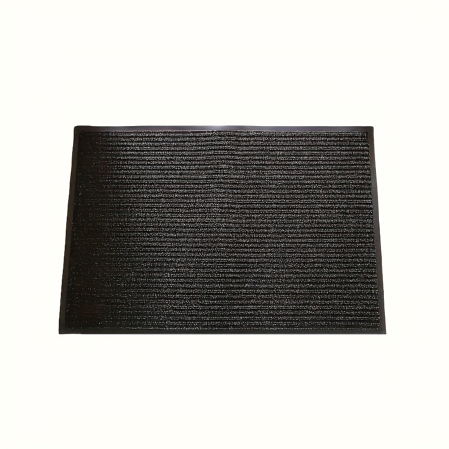 Alfombra impermeable geométrica para interior y exterior, entrada, 45x75cm, de alto tráfico