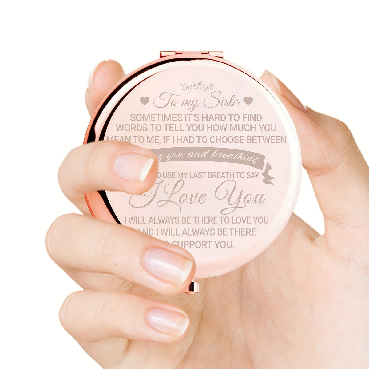 Портативный электролитический набор зеркал для макияжа с подарочной коробкой для путешествий и использования на природе