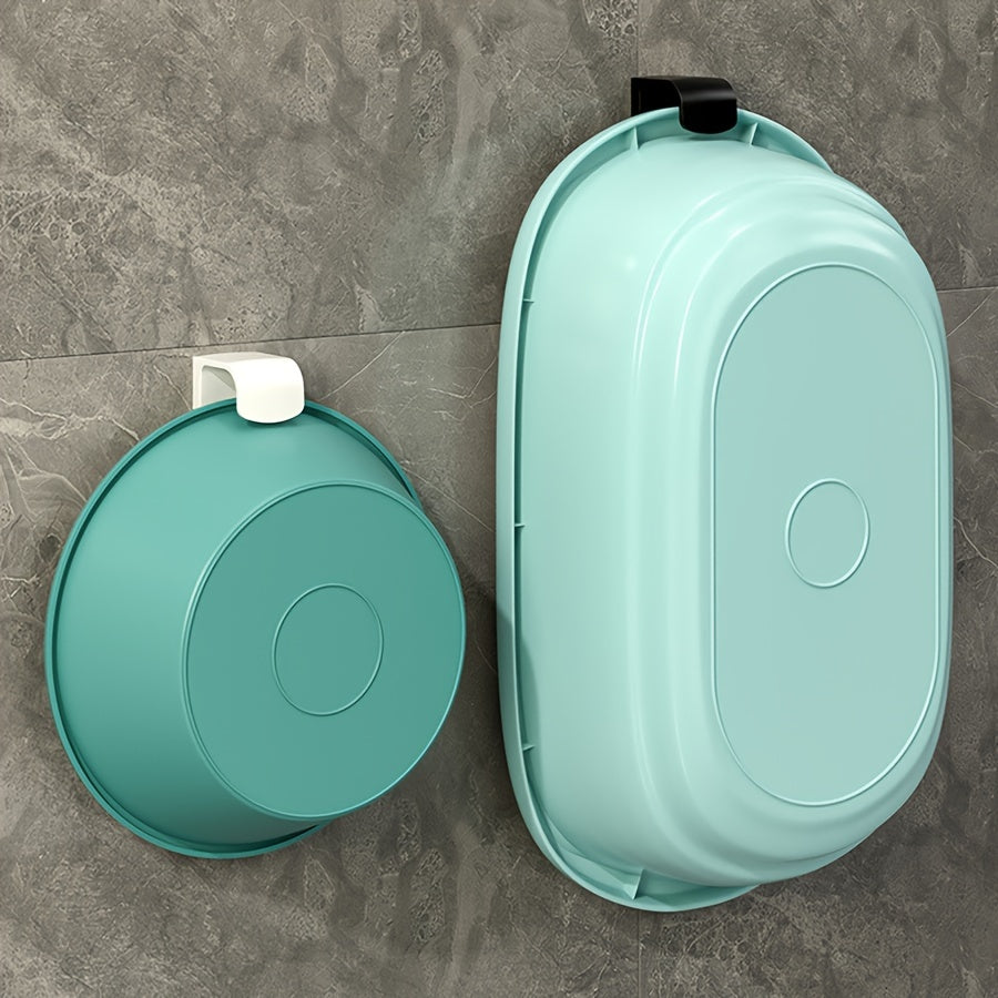 Wall Mount Plastic Hooks for Washbasin Industrial Style Bathroom Organizer