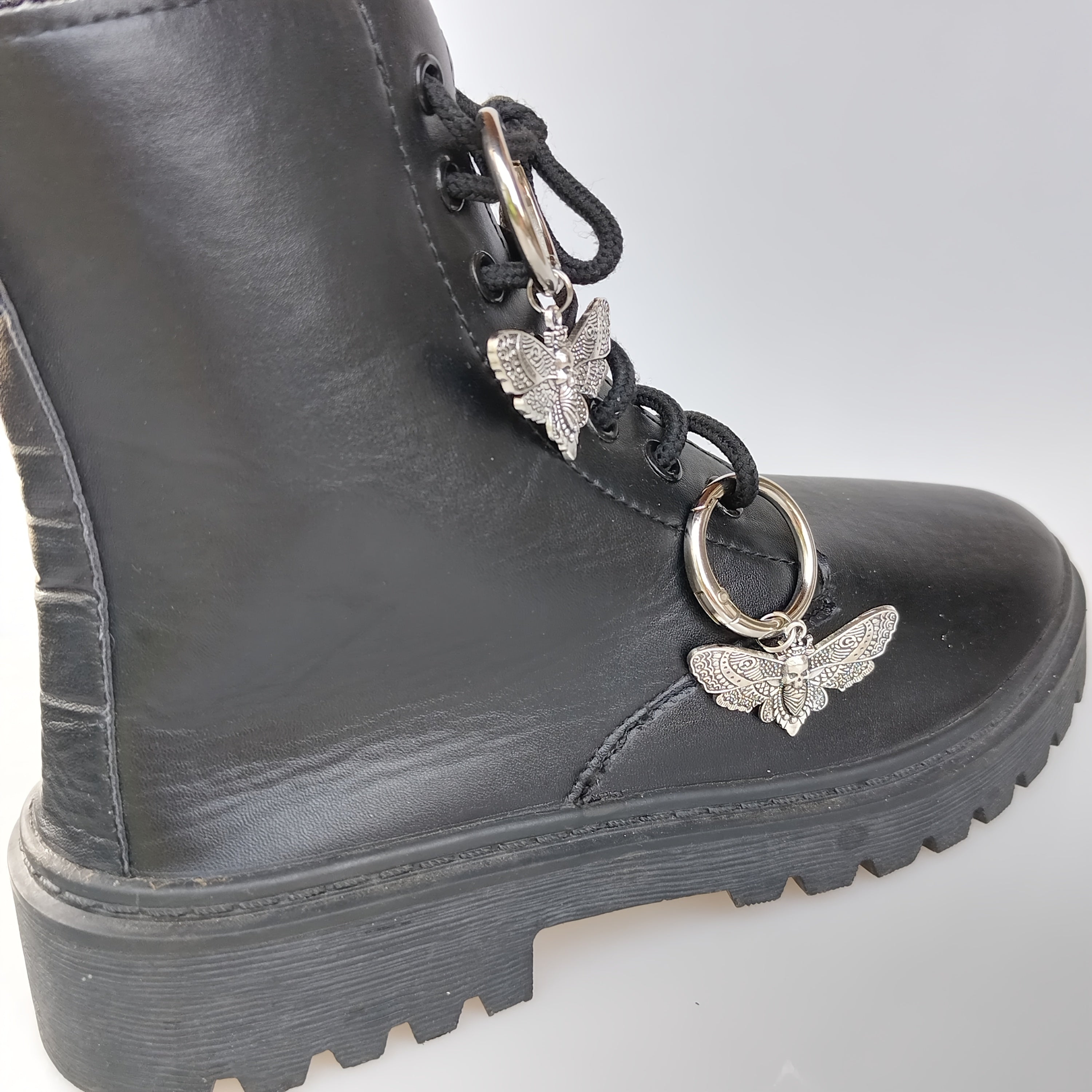 Unisex gotik metal koshki chashka osilgan buyumlar to'plami, 2 ta