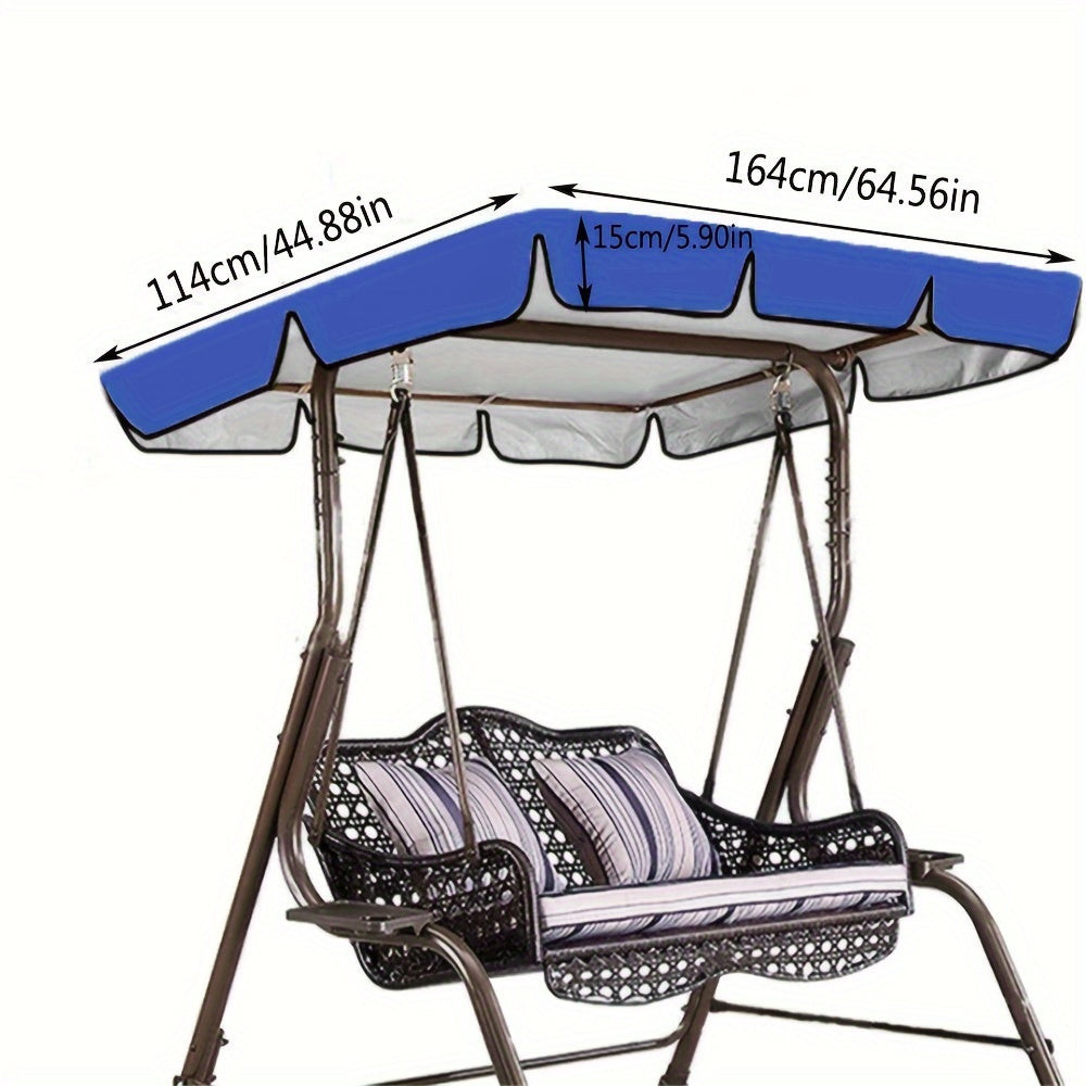 Qora rangda yashil trim bilan mustahkam suv o'tkazmaydigan osma soyabon qopqog'i. Changdan himoya qilish va barcha mavsumlarda foydalanish uchun sozlanadigan tasmalarga ega.