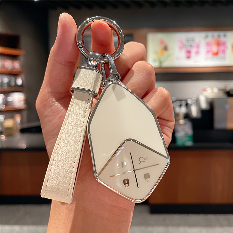 Car Remote Key Case Cover TPU Fob Shell Protector for Car Keychain