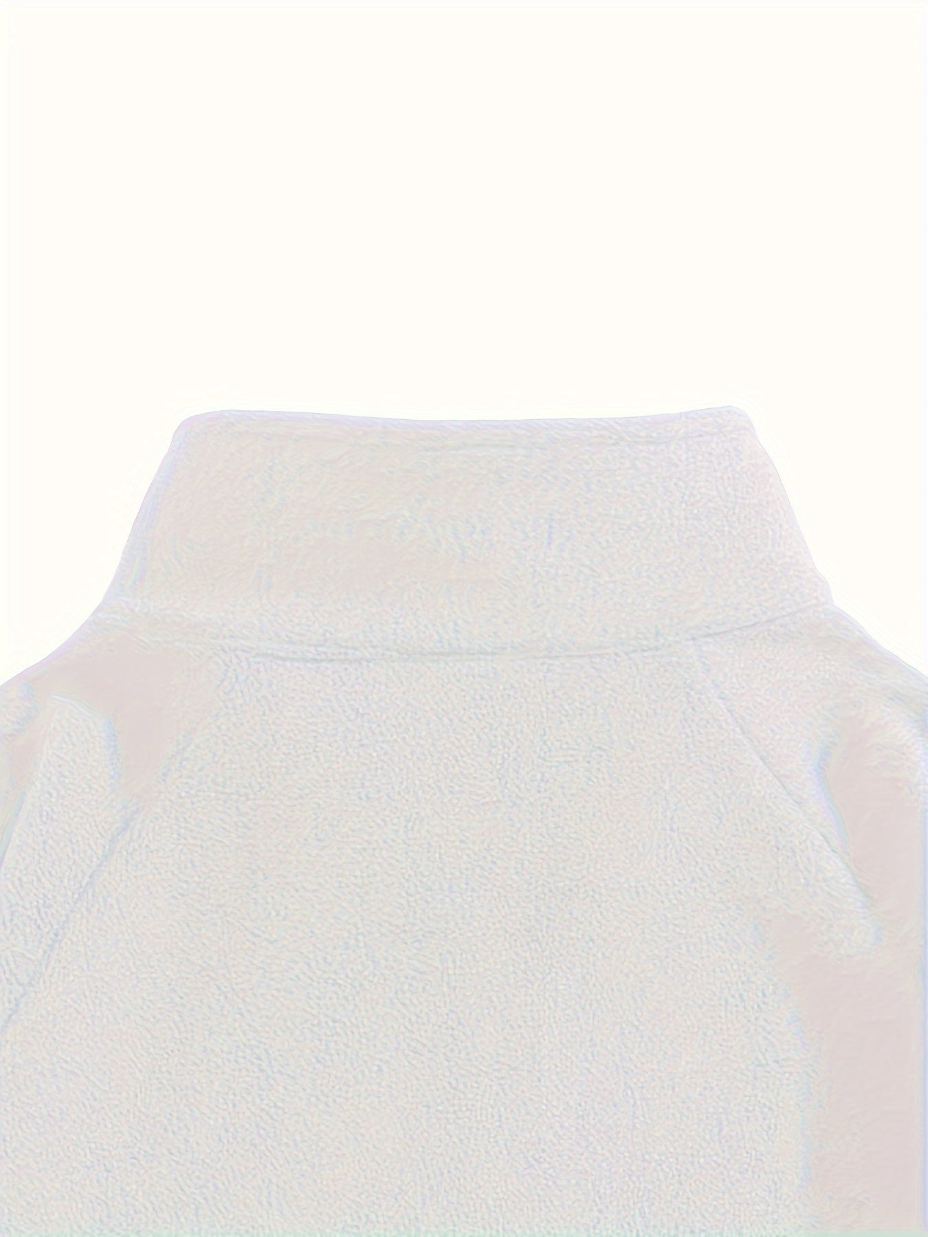 Men's Black Polyester Casual Zip-Up Jacket with Stand Collar and Elastic Cuffs