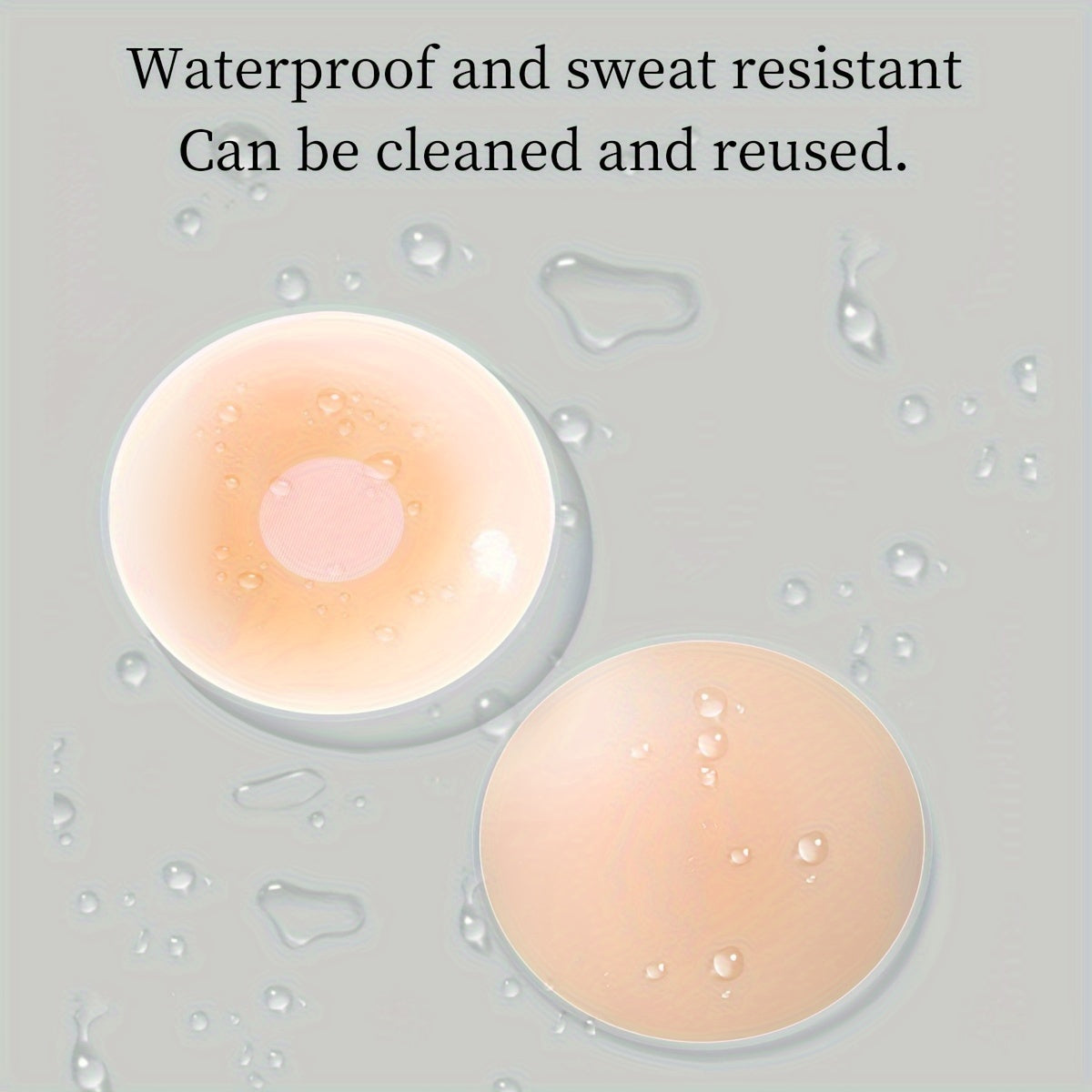 Women's Reusable Silicone Nipple Covers Seamless Self-Adhesive 2/6/10 Pack