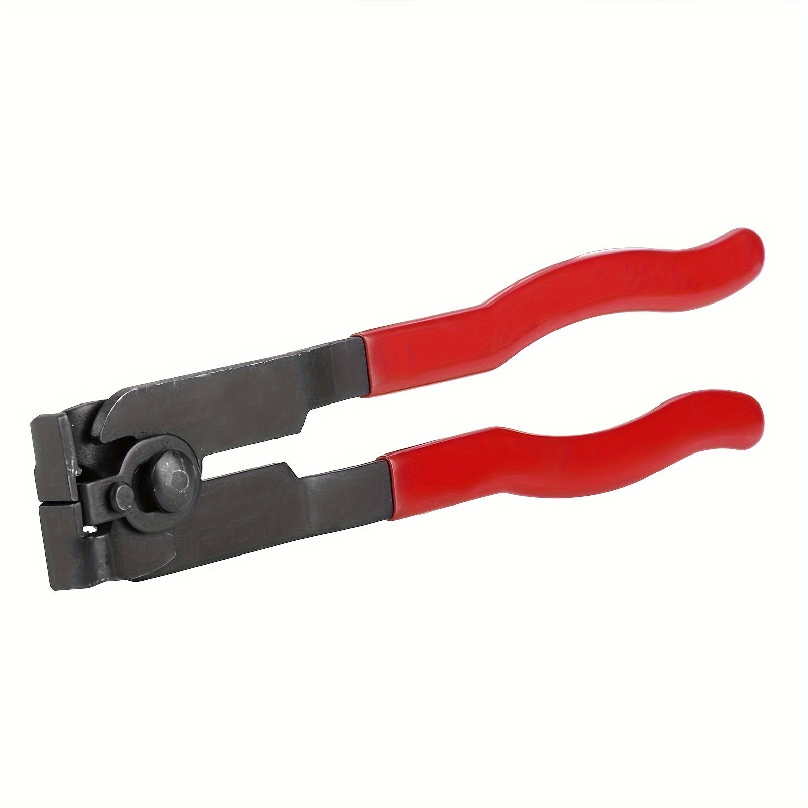 Steel CV Connector Dust Cover Clamp Pliers with Red Grip for Automotive