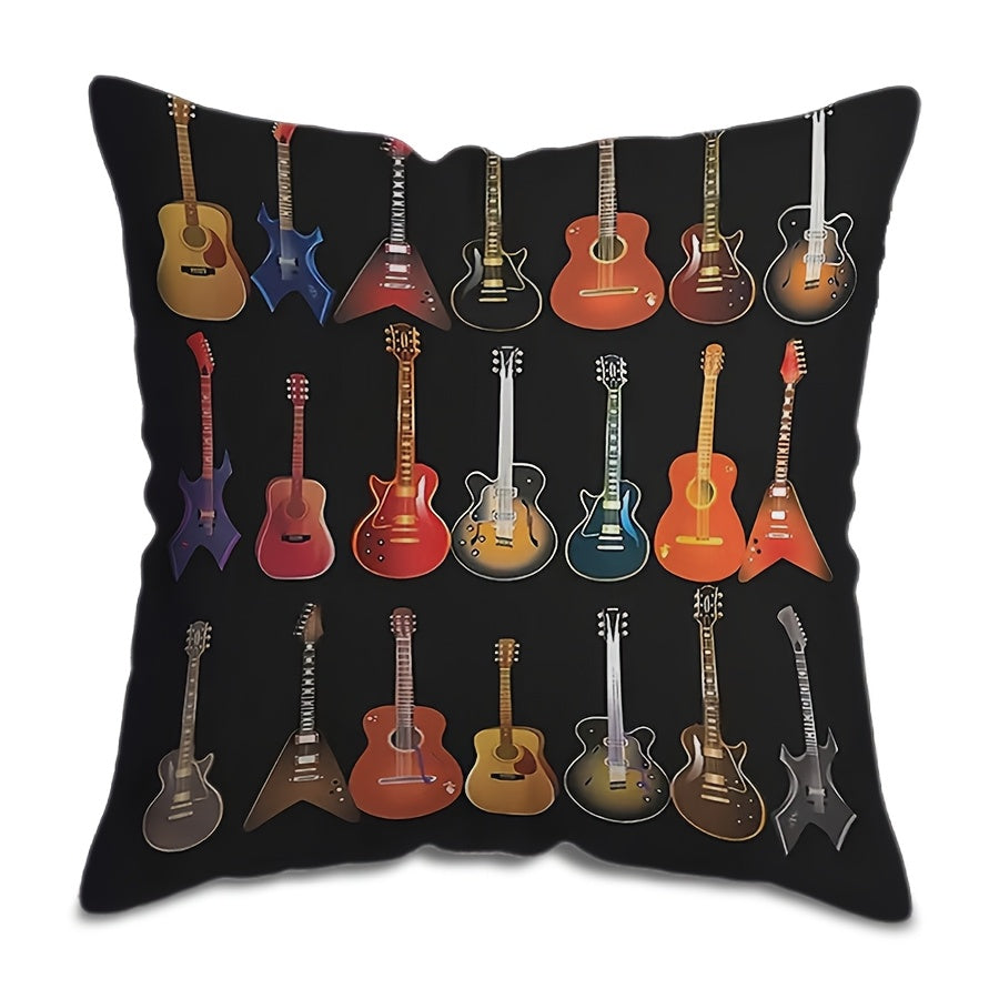 Quilted Square Pillowcase for Bedroom Lounge Soft Stylish Home Car Decor