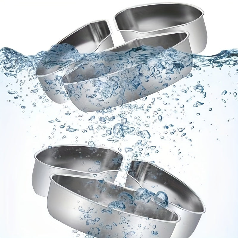 Set of 3 Stainless Steel Steamers with Tray and Bowls for Healthy Cooking Kitchen Camping