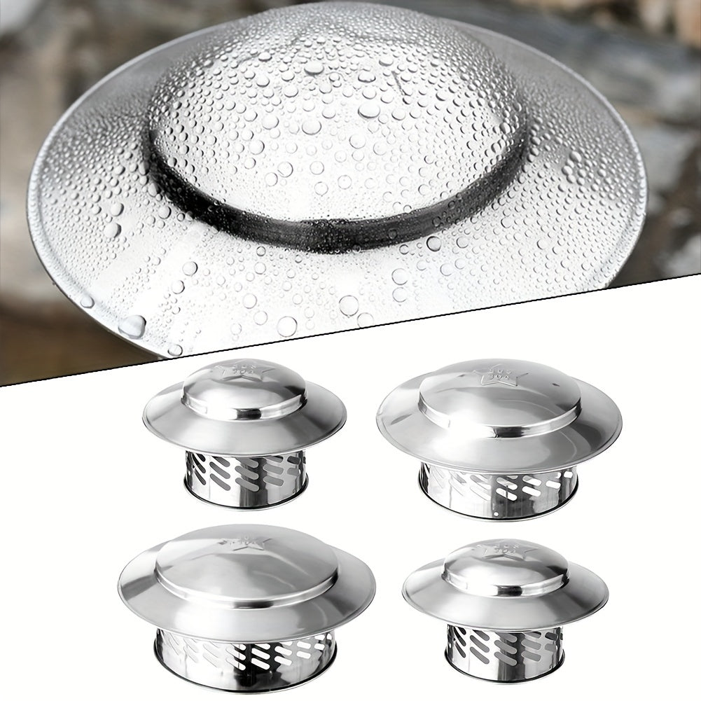 Stainless Steel Chimney Cap for Rain Wind Ventilation Heating Cooling Air Purification