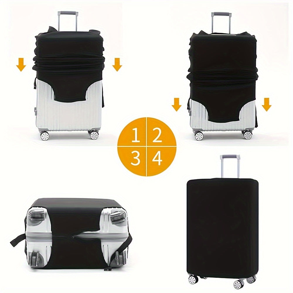 High-Elastic Thickened Luggage Dust Cover for Travel Cases