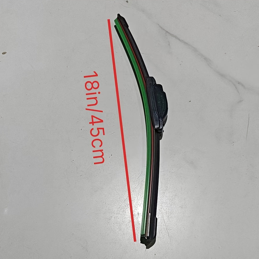 Universal U-Shaped Multi-Functional Wiper Blade Durable Dual Rubber Fit All Cars