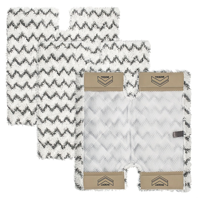 Упаковка из 2/3/4 моющихся многоразовых подушек для парового швабры Yuunaie для систем Shark Lift-Away Pro и Genius, простая сборка, не требуется электричество, в комплекте средства для чистки