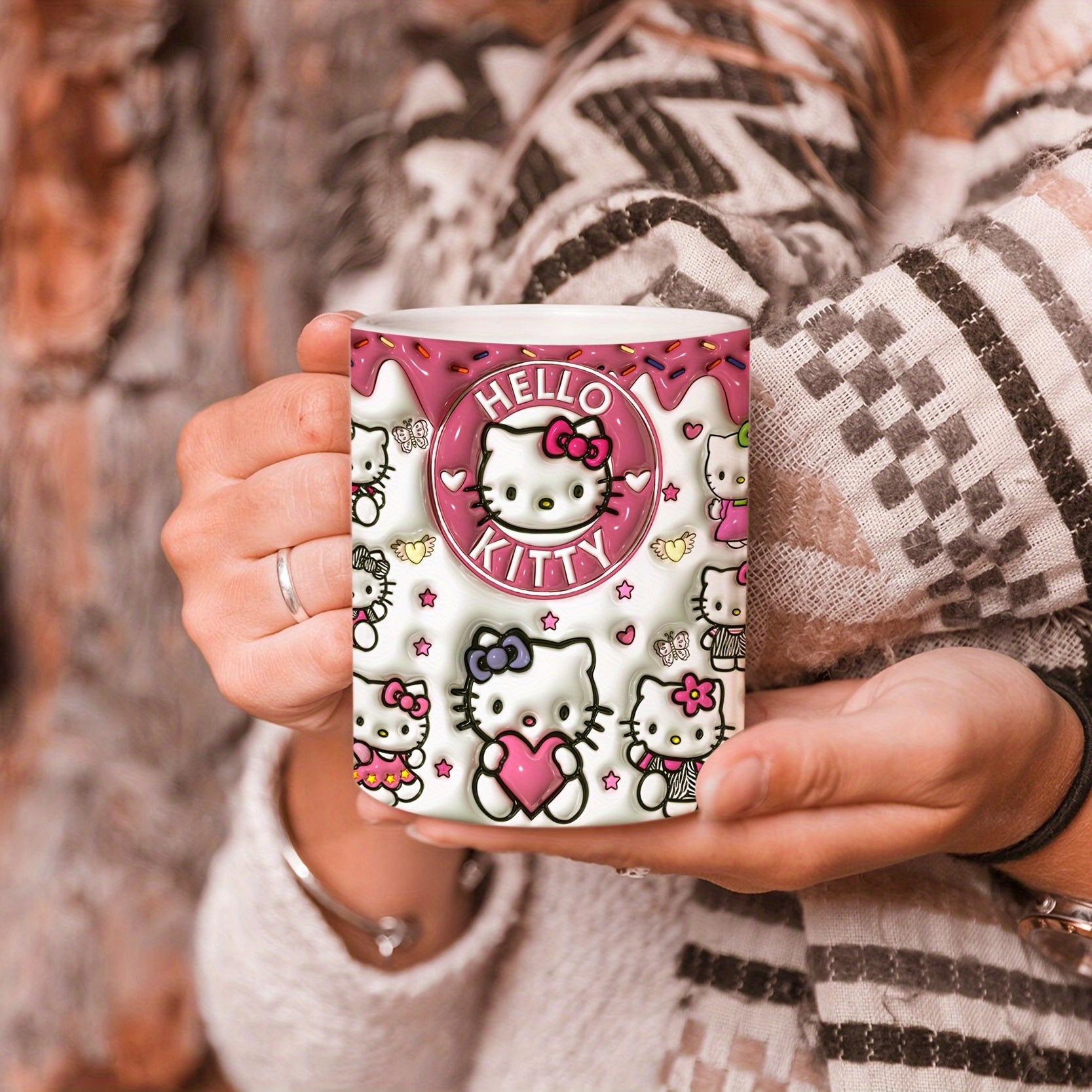 Ceramic Hello Kitty Coffee Mug for All Seasons and Holidays