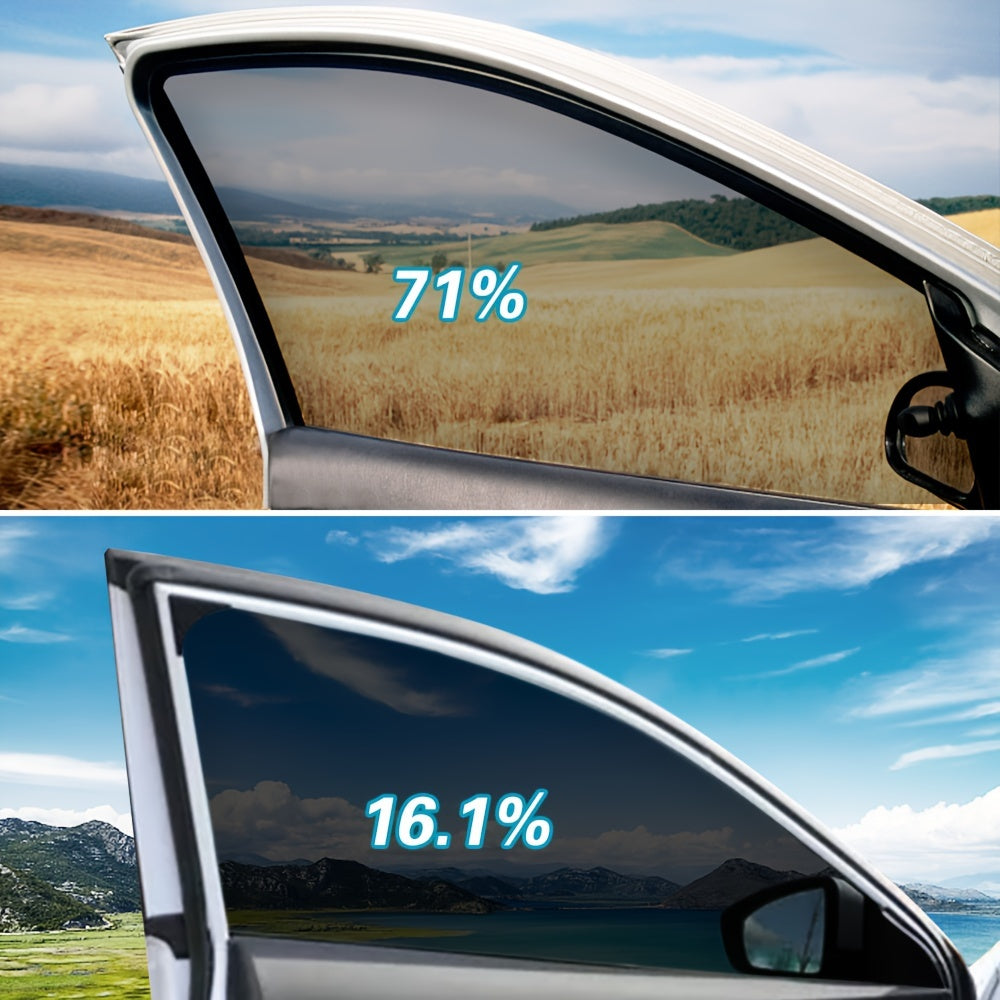 Car Sunshade Film 50x300cm UV-Protection Heat Insulation Window Sticker