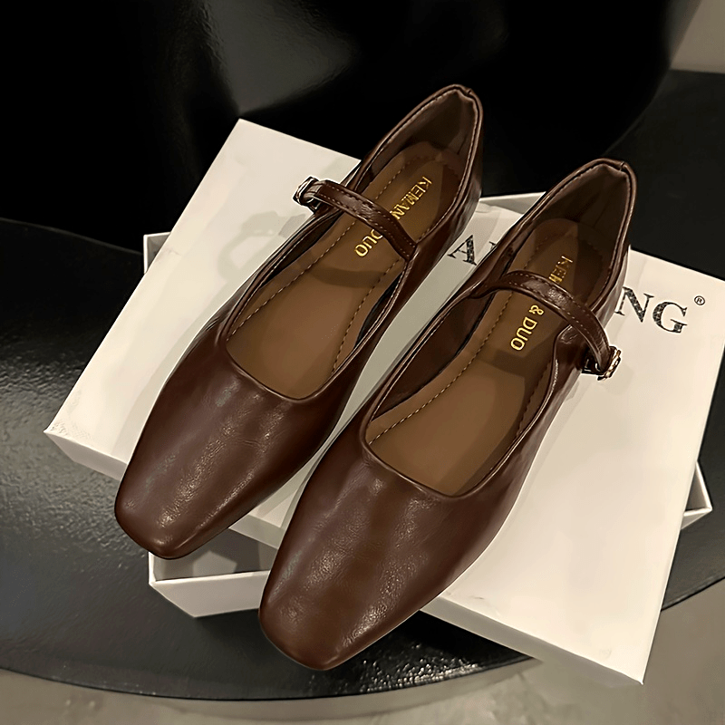 Women's Solid Color Flats Slip-On Casual Shoes Lightweight Soft Sole