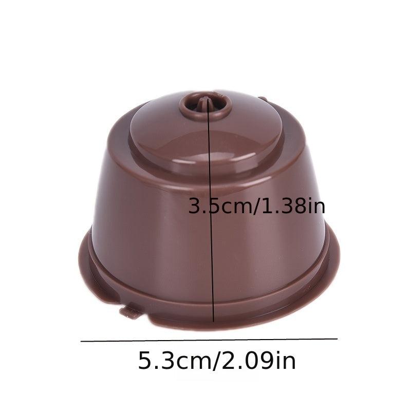 Set of 2 Coffee Capsule Pods Plastic Filters for Espresso Machines