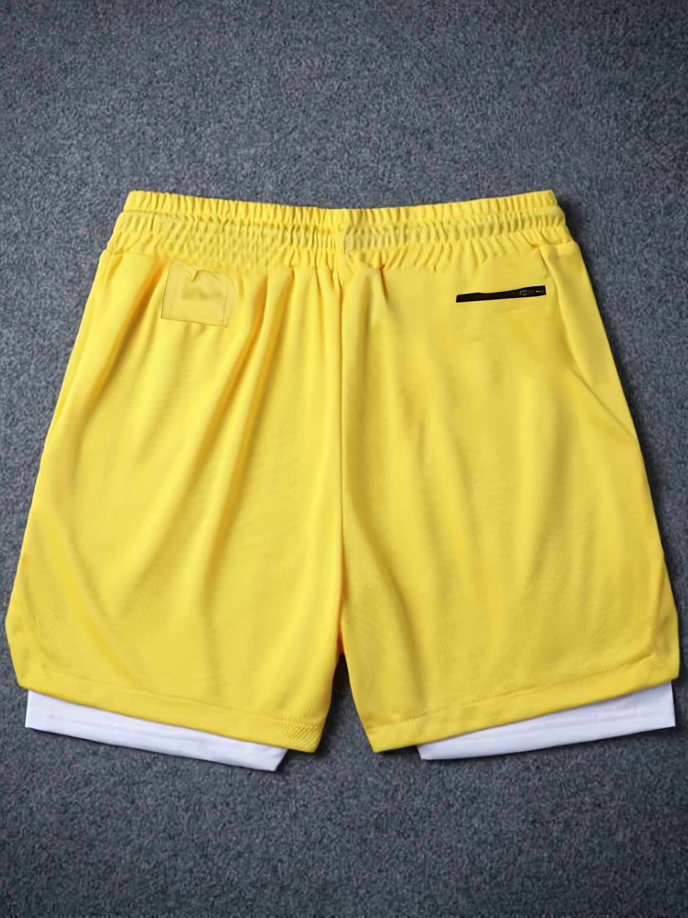 Men's Polyester Basketball Outfit Letter Print Tank Top and Loose Shorts Set