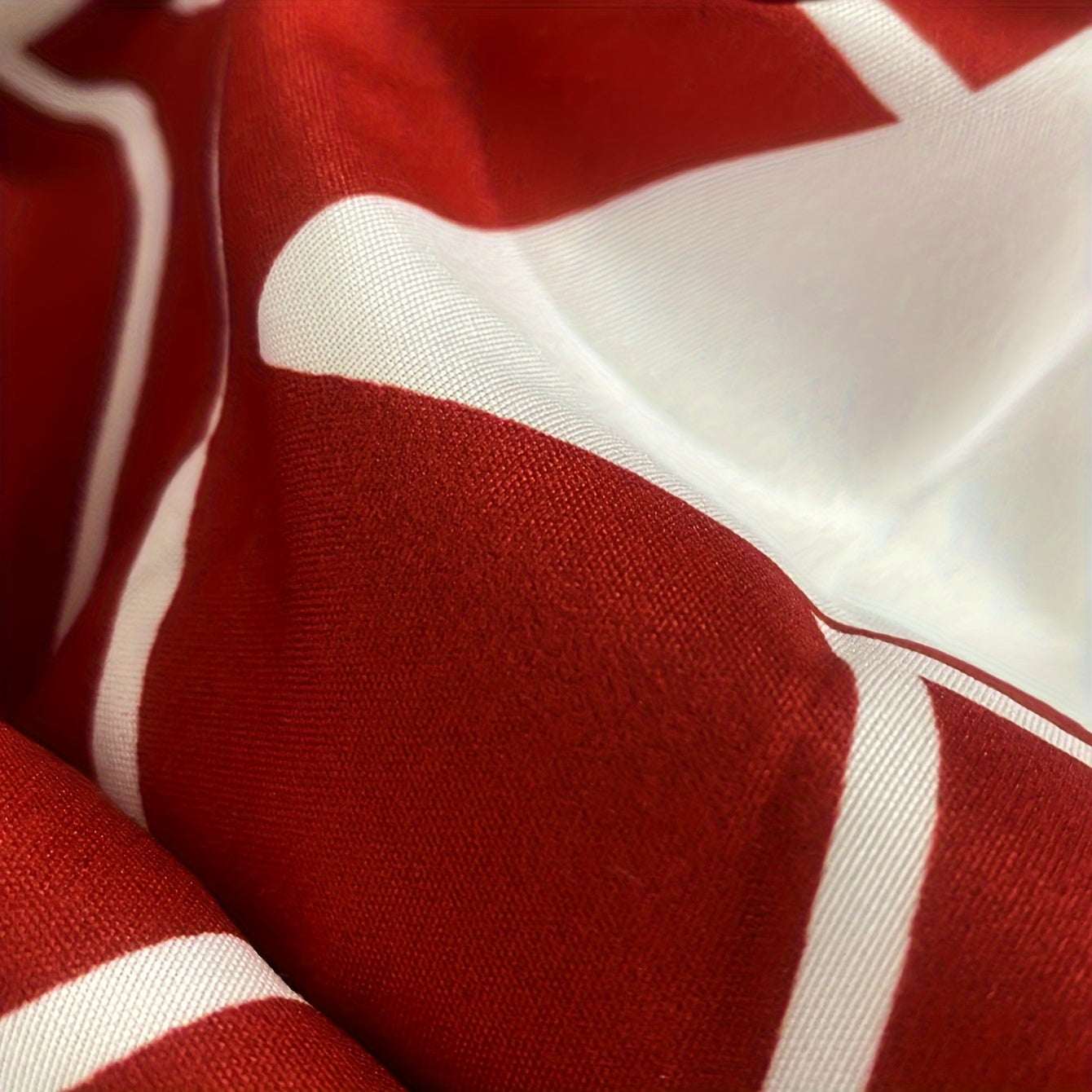 Set of 2 Love Pattern Brushed Pillowcases Soft Breathable Skin-Friendly Decorative Covers