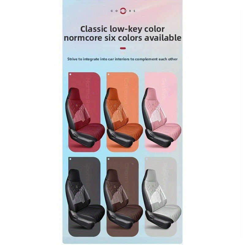 Full Set Car Seat Covers, Easy Install, Multiple Colors, for Sedan SUVs