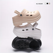 Women's Summer Garden Clogs EVA Sandals Non-Slip Breathable Beige White Black