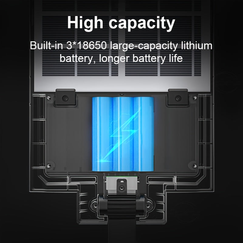 Super Bright 504 LED Solar Street Light with Motion Sensor and 3 Modes for Outdoor Garden