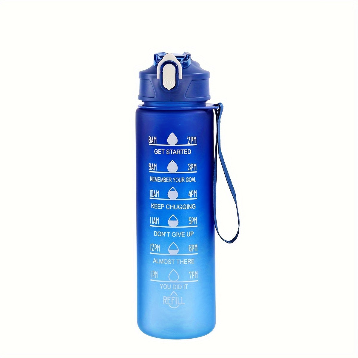 Insulated Water Bottle for Outdoor Activities Fitness and Gifts 24oz Blue