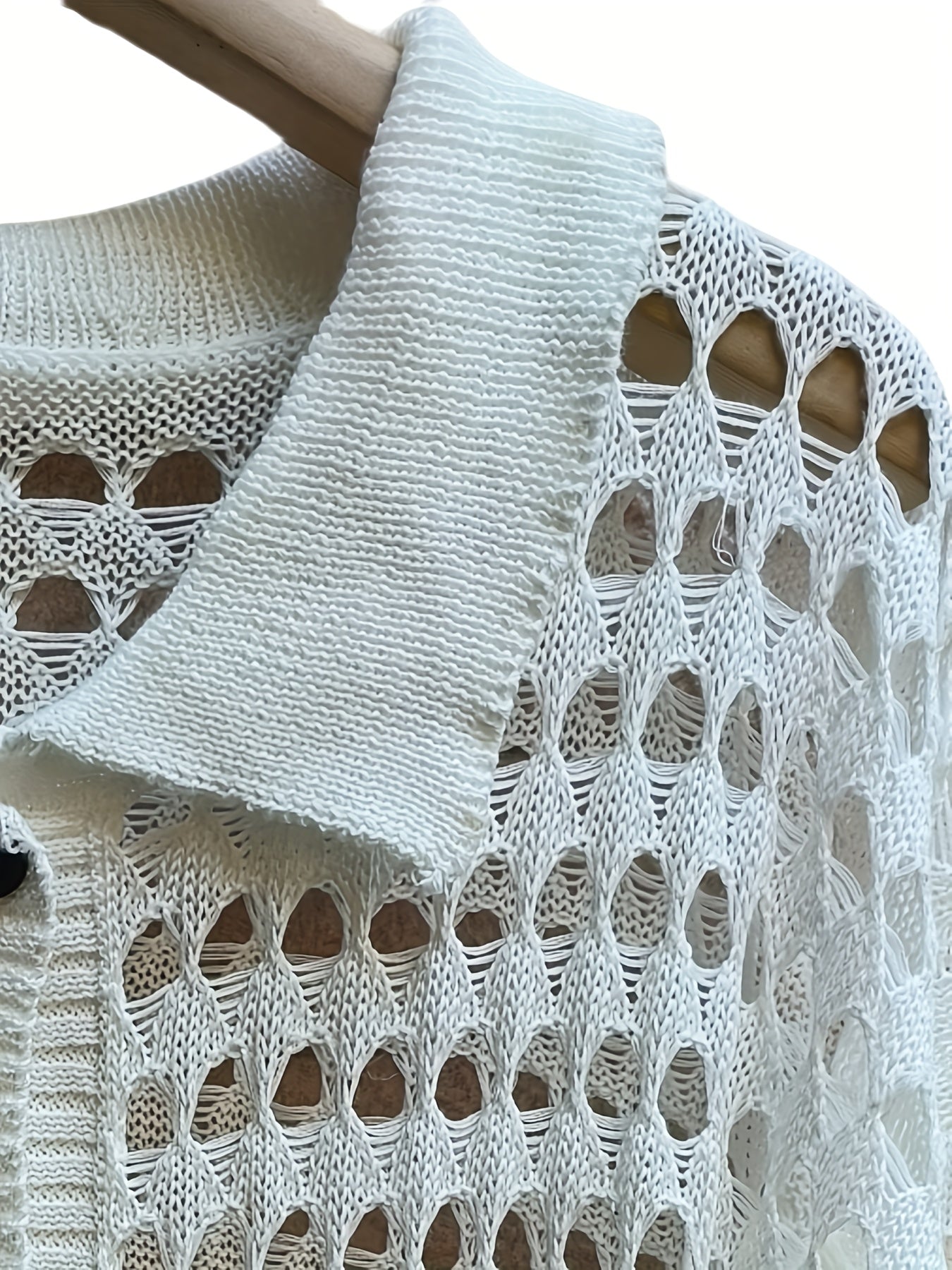 Plus Size Women's Cardigan Lightweight Long Sleeve Solid Spring Fall Layering